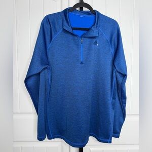 Adidas Men’s Royal Blue/Black Performance Pullover